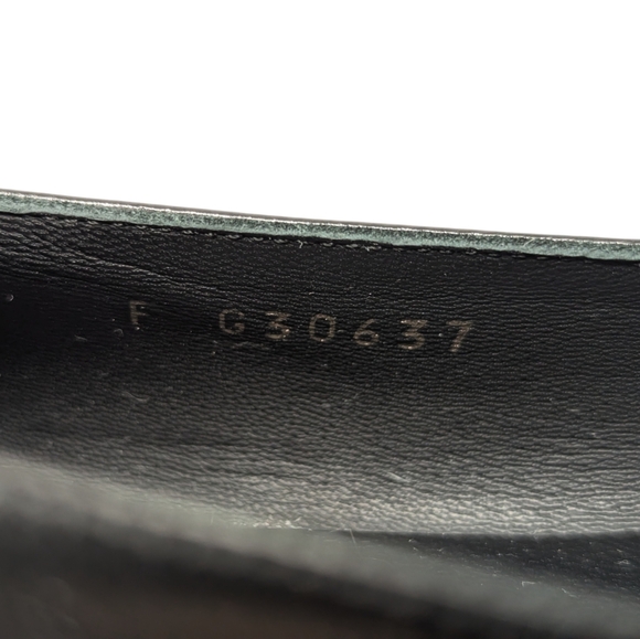 Chanel Interlocking CC Black Leather Loafer Size EU 39 - Picture 6 of 9